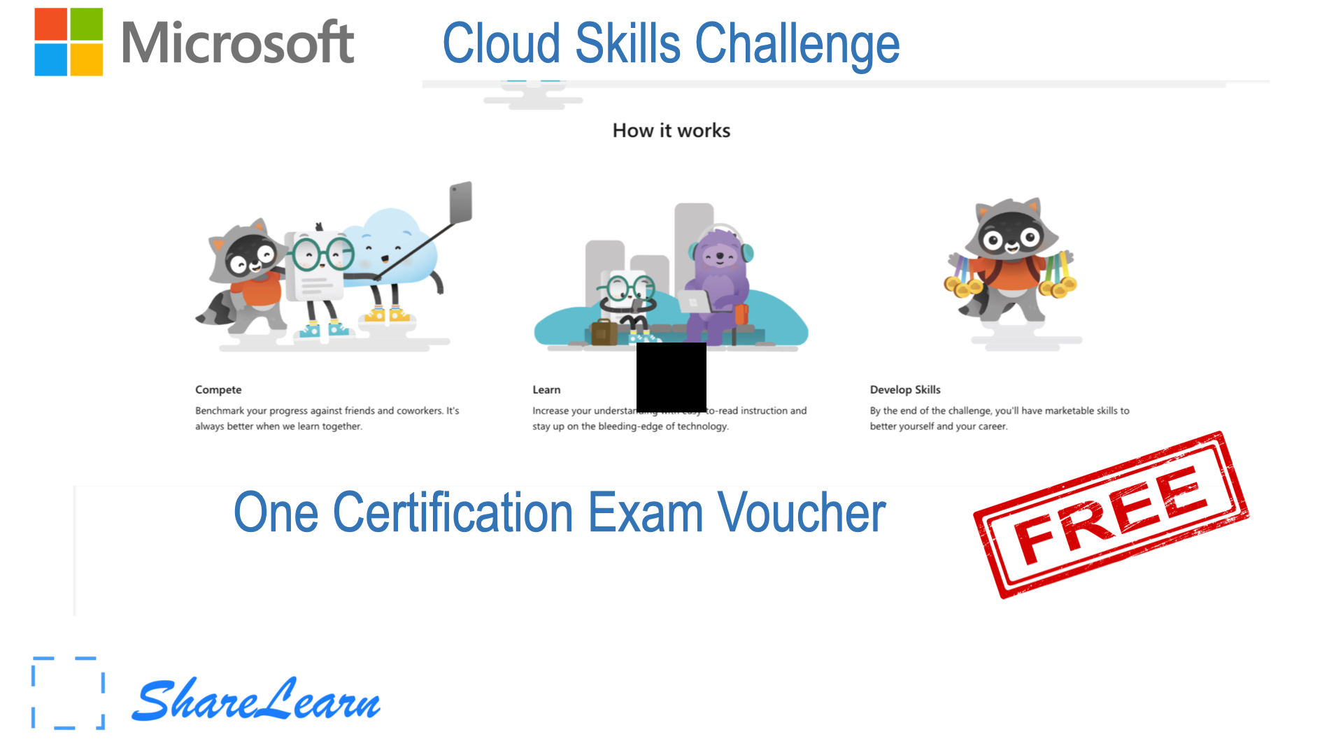 Free Certification voucher Microsoft Cloud Skill Challenge Nov 2021