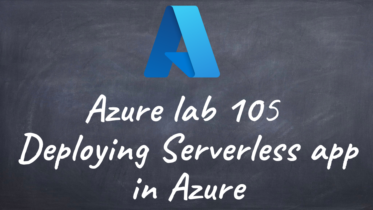 Azure lab 104