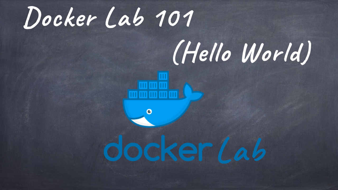 Dockerlab 101  Hello World